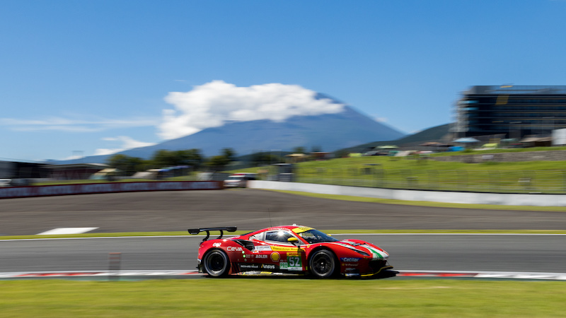 Ferrari gewinnt in der GTE-Pro in Fuji