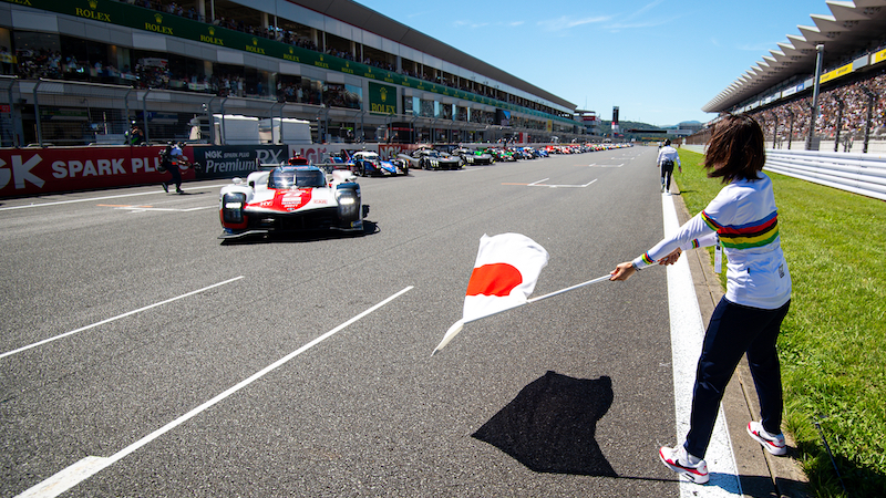 Toyota gewinnt beim Heimspiel in Fuji
