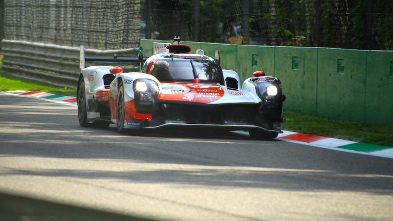 Toyota auf Pole in Monza