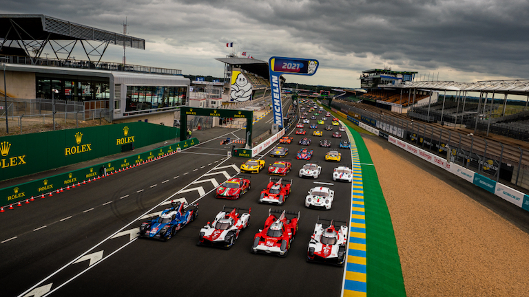 WEC-Starterfeld in Le Mans