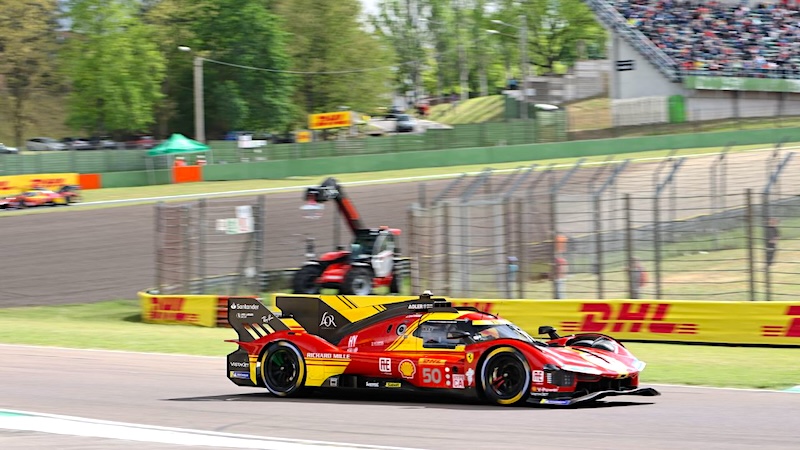 Qualifying in Imola: Ferrari dominiert die Hyperpole